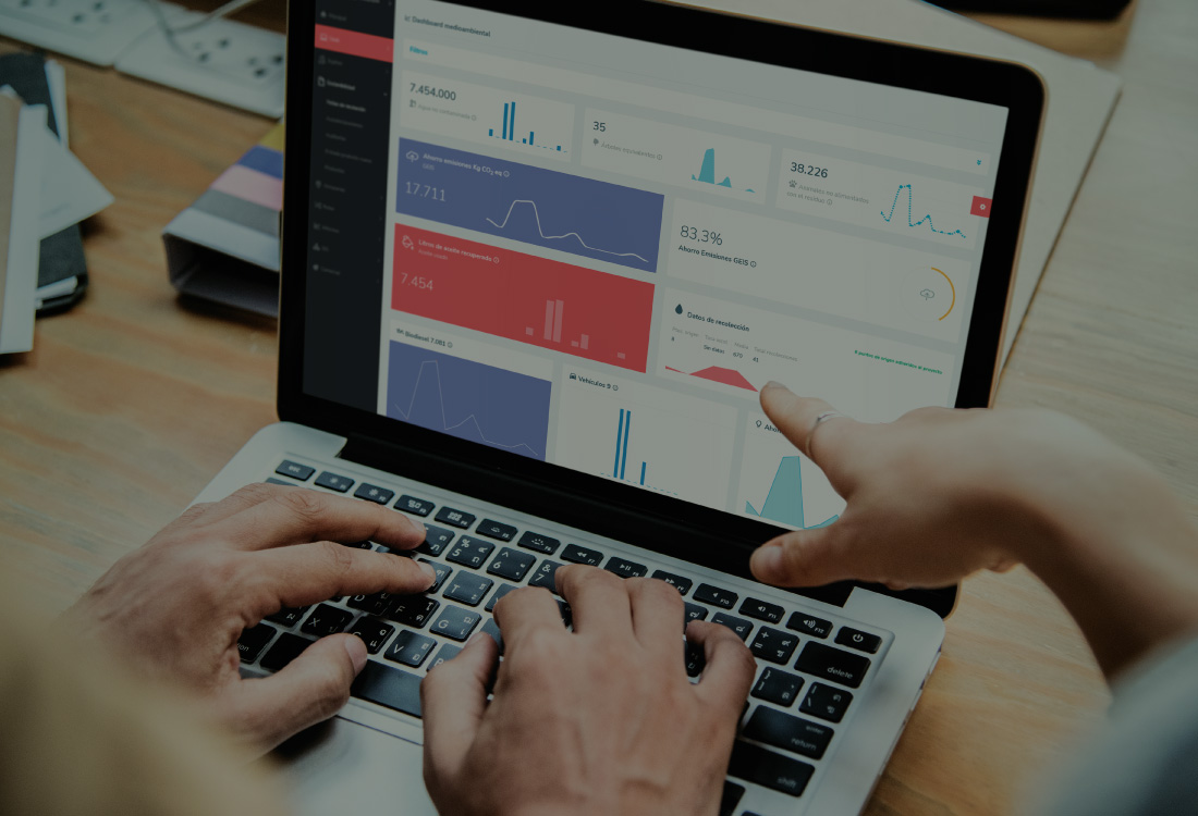environmental dashboard CO₂ tracking tool