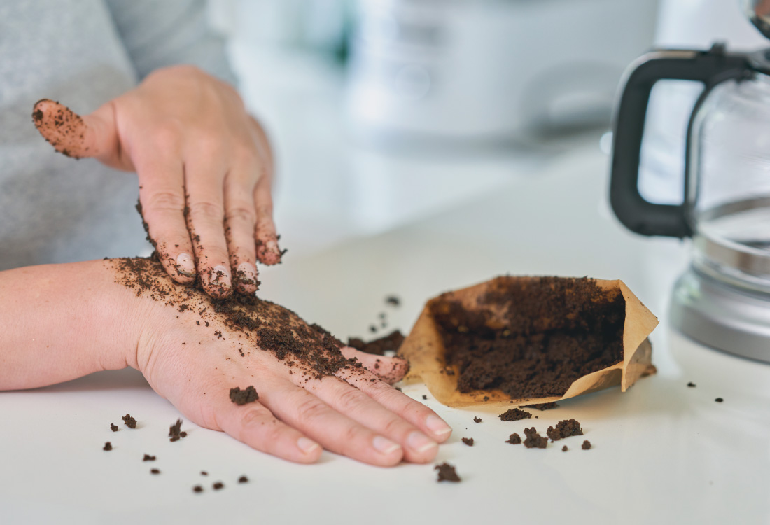 café sostenibilidad y residuos valorizados